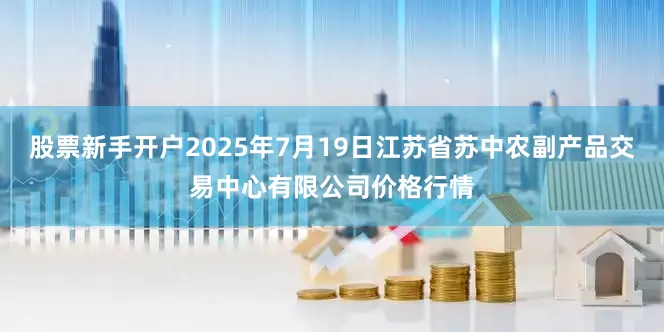 股票新手开户2025年7月19日江苏省苏中农副产品交易中心有限公司价格行情